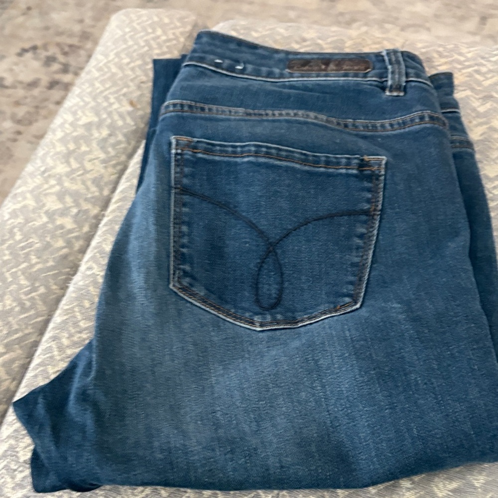 Calvin Klein Deep Blue Women's Jeans